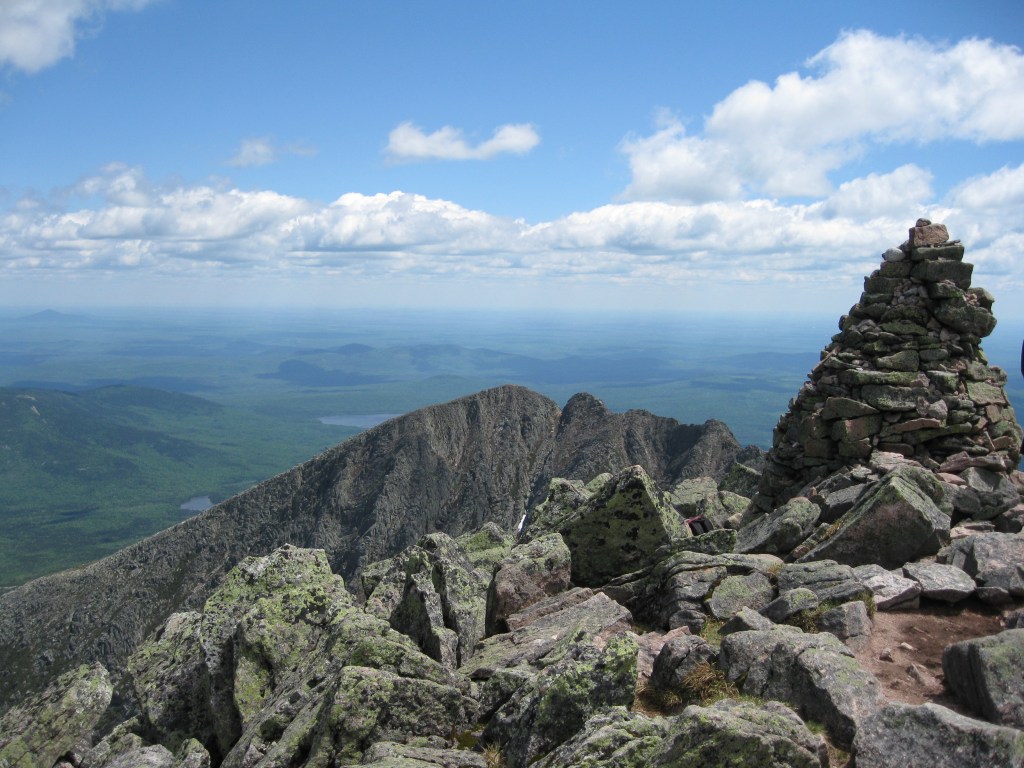5267-ft, Mt. Katahdin, Baxter State Park, Maine, May 30, 2010.