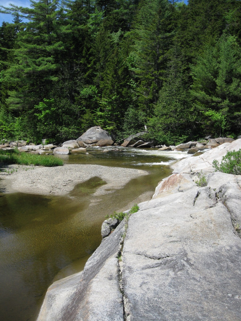 Katahdin Streams, Appalachian Trail, Baxter State Park, Maine, May 30, 2010.