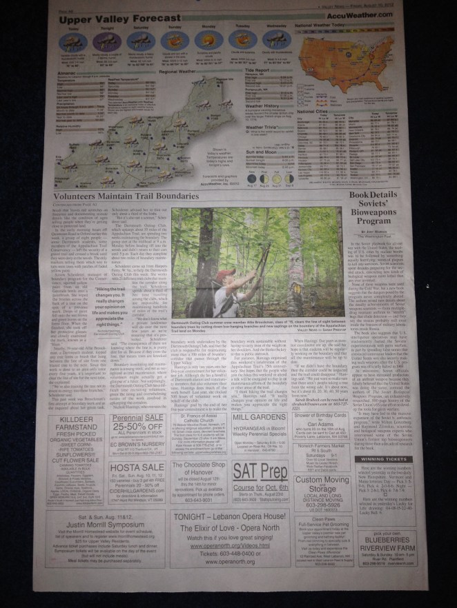 Valley News 8.10.12 Page A8