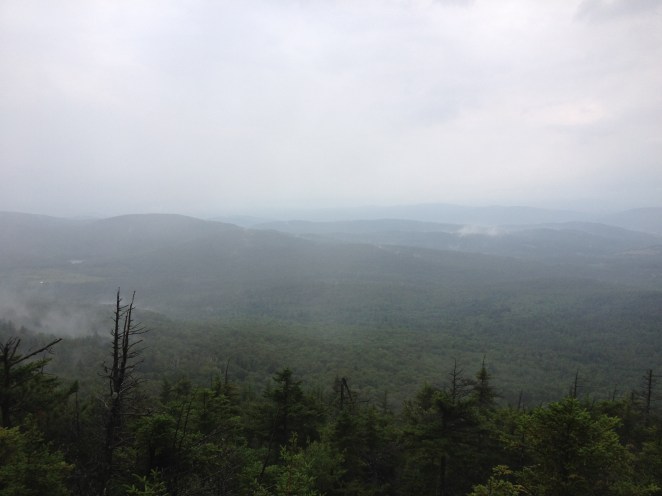 A Break For Lunch Atop Mt. Cube on a Rainy Day #2